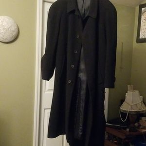 Mens long trench coat